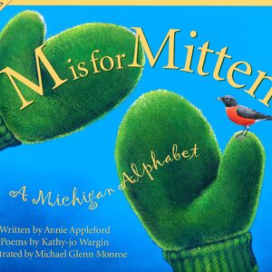 M is for Mitten book cover illustration.