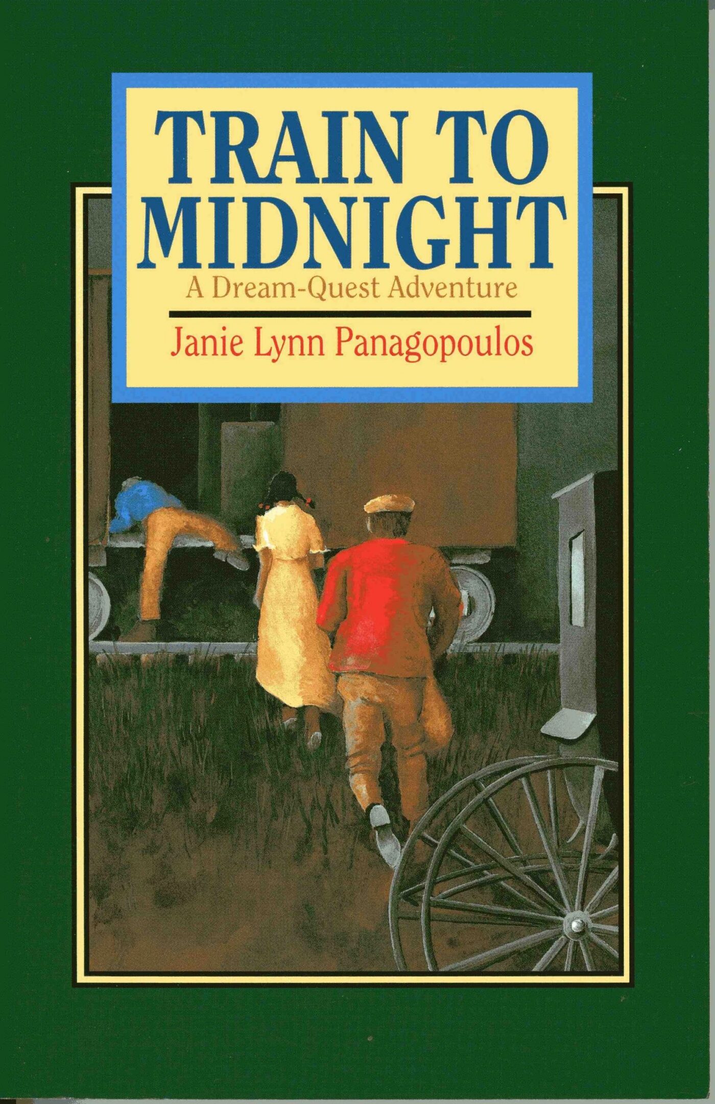 Train to Midnight" book cover illustration.