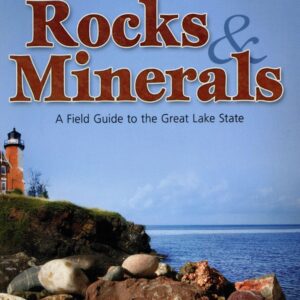 Book cover: Michigan Rocks and Minerals guide.