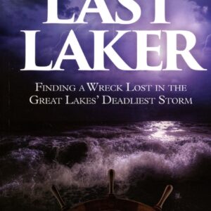 Book cover: "The Last Laker" by Frederick Stonehouse.