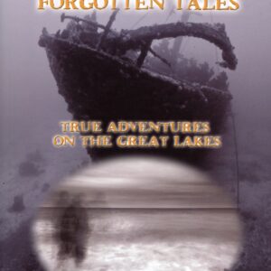 Ghost ship and diver, book cover.