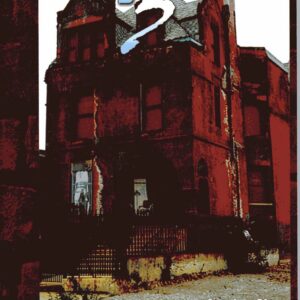 Haunted house on book cover, Chicago Haunts.