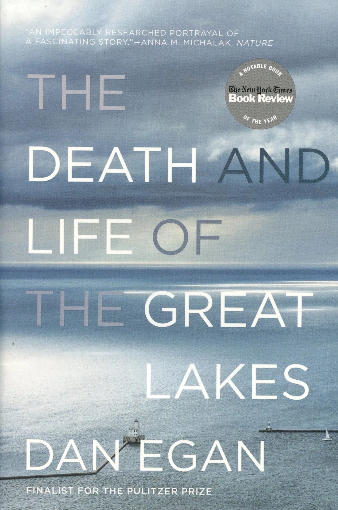 Book cover: "The Death and Life of the Great Lakes".
