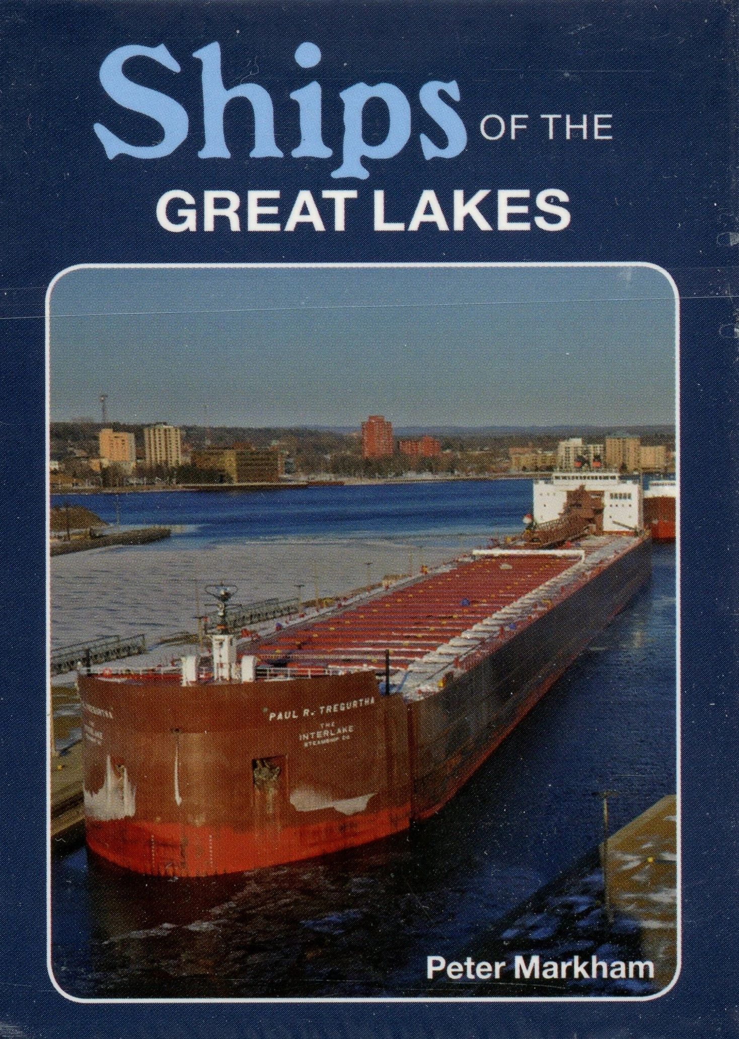 Book cover: Ships of the Great Lakes.