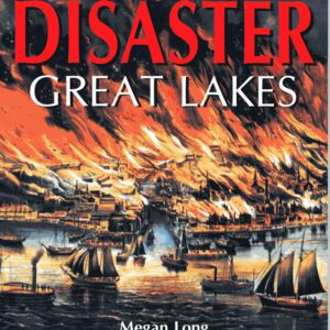 Great Lakes disaster book cover with fire.