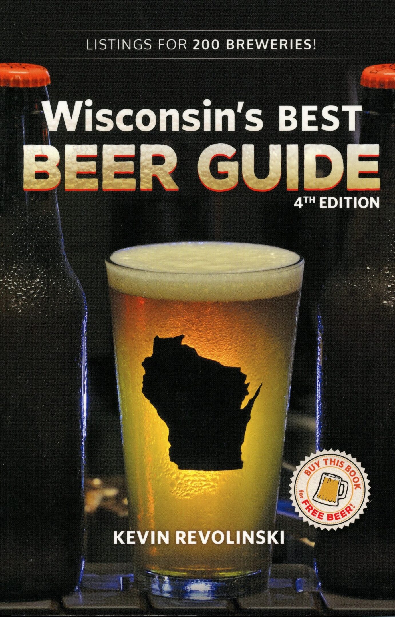 Wisconsin's Best Beer Guide book cover.