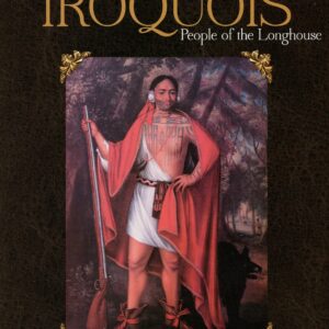 Book cover featuring Iroquois warrior illustration.