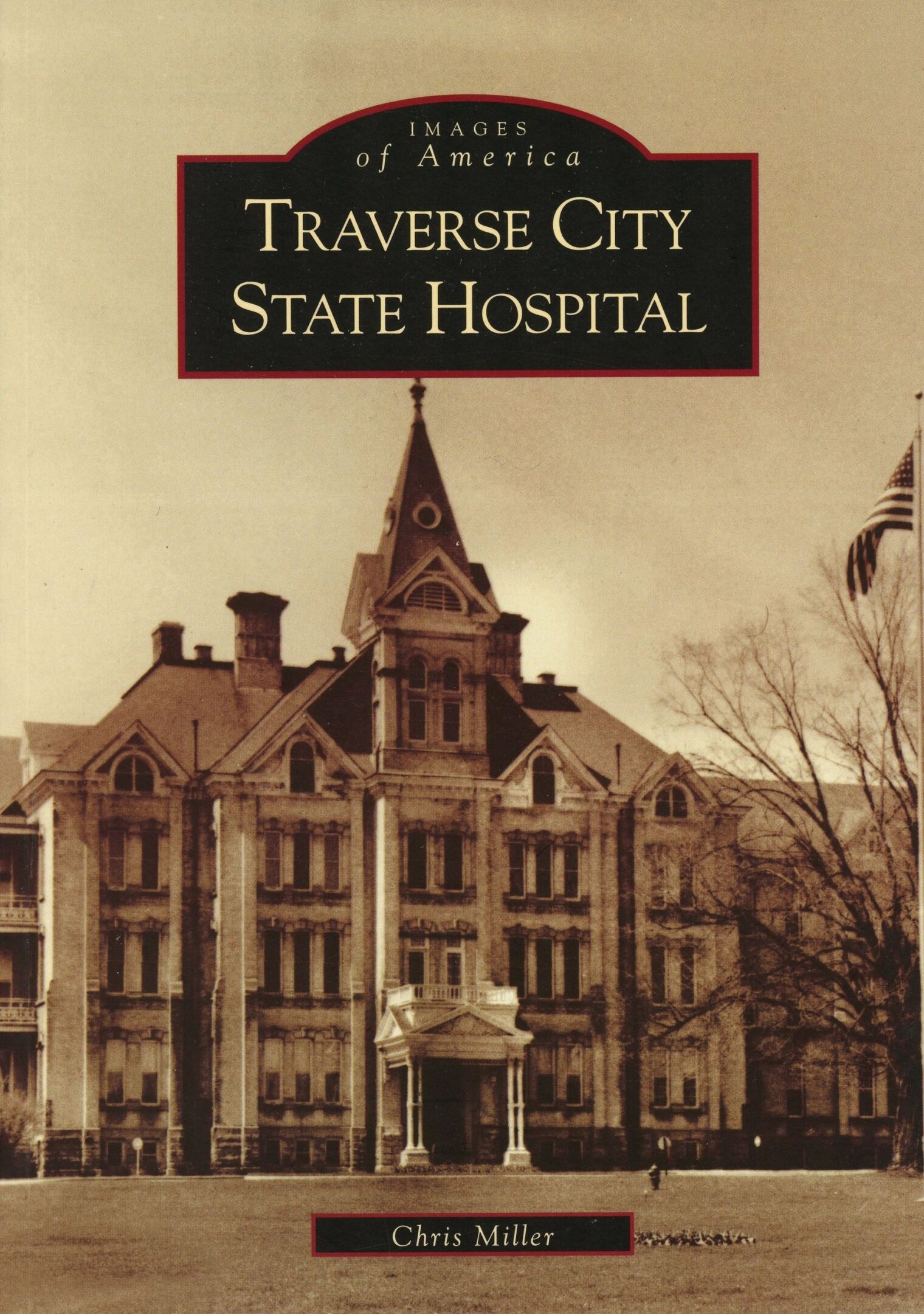 Historic Traverse City State Hospital building photo.