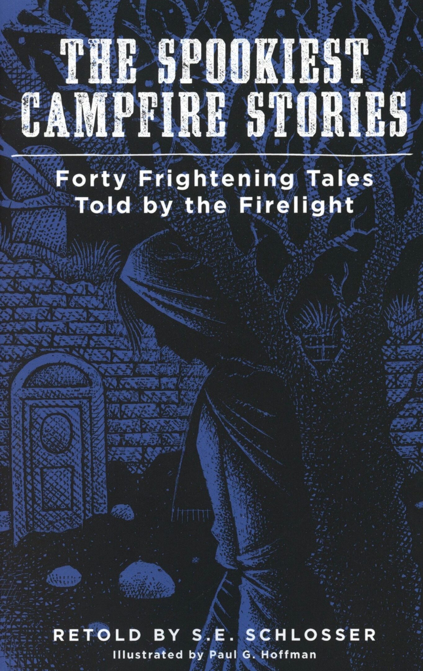 Book cover: "The Spookiest Campfire Stories.