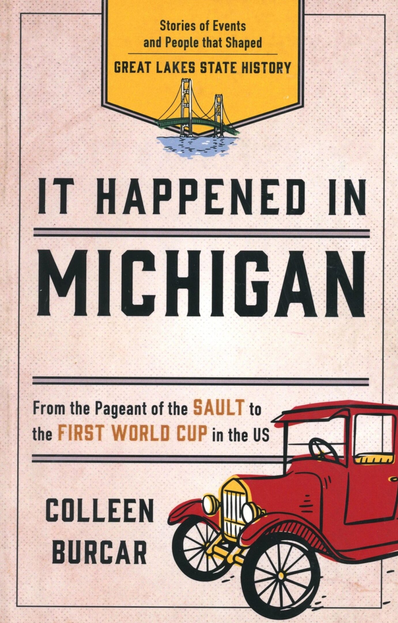 Book cover: "It Happened in Michigan.