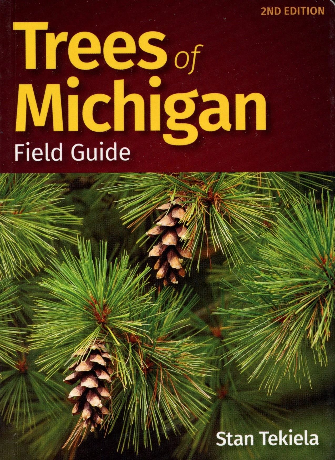 Trees of Michigan Field Guide book cover.
