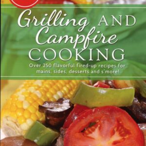 Cookbook cover: Grilling and Campfire Cooking.