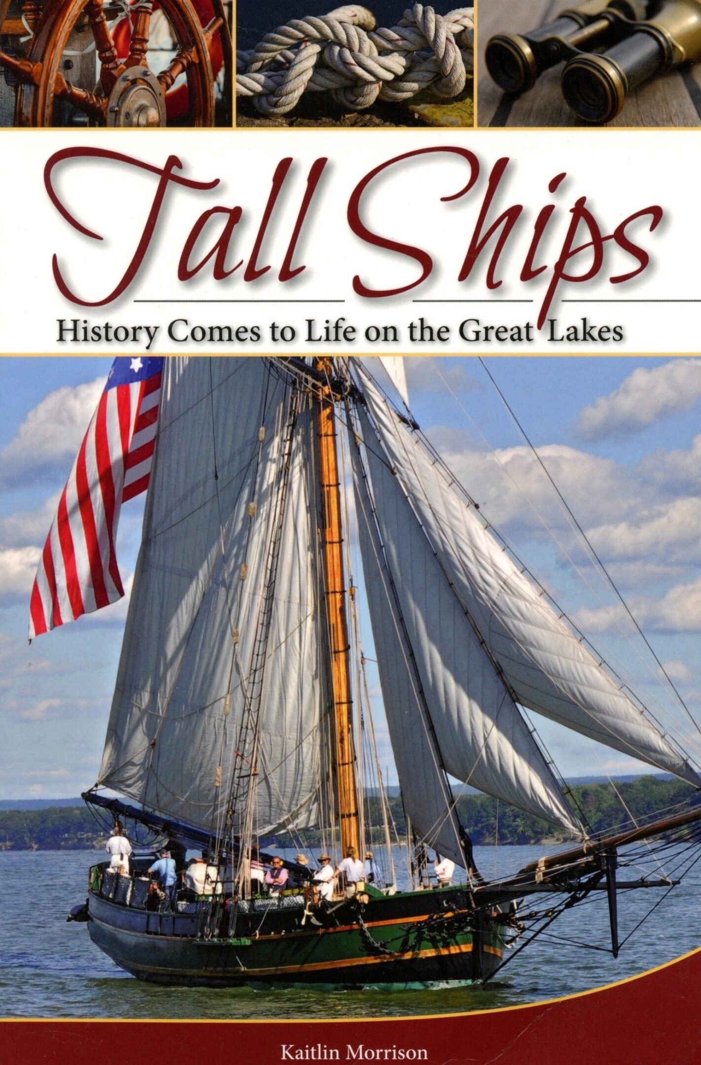 Tall ship sailing on the Great Lakes.