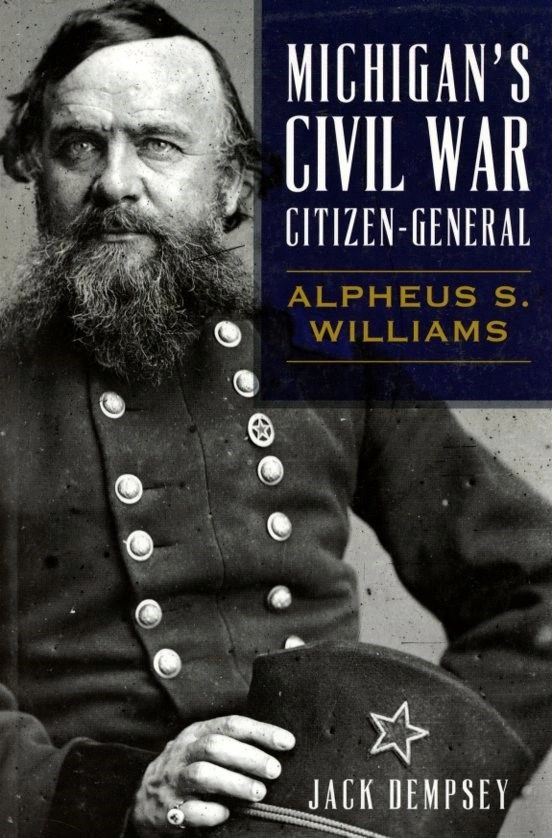 Book cover featuring Civil War General Williams.