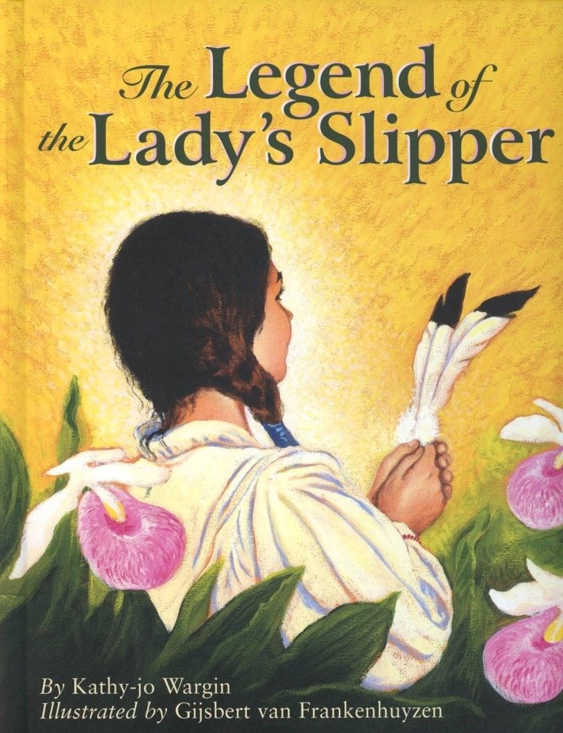 Book cover: The Legend of the Lady's Slipper.