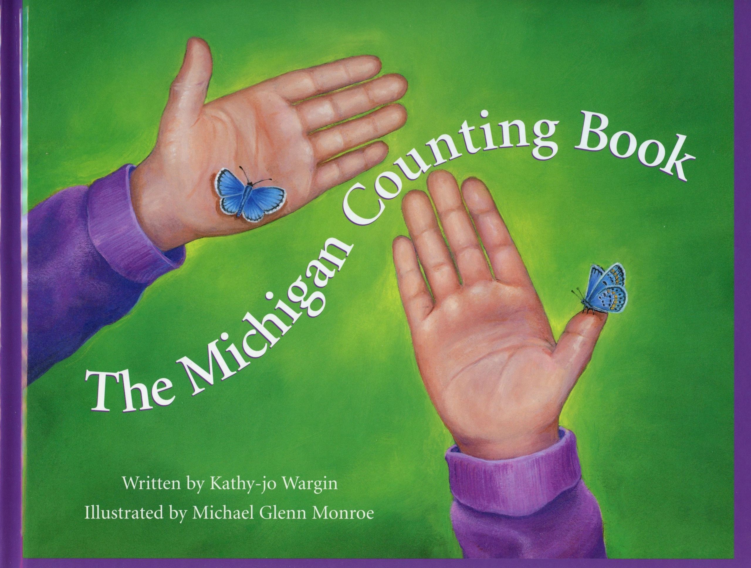 Hands with butterflies, The Michigan Counting Book.
