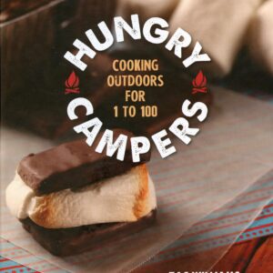 Book cover: Hungry Campers, outdoor cooking guide.