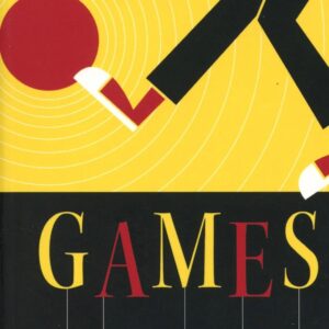 Book cover with abstract game-themed design.