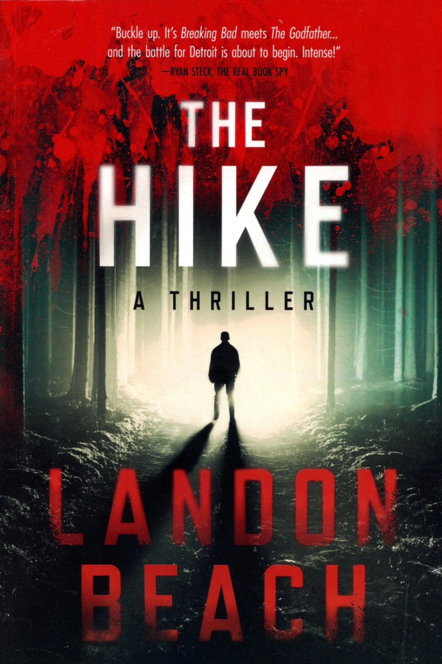 Book cover: "The Hike" by Landon Beach.