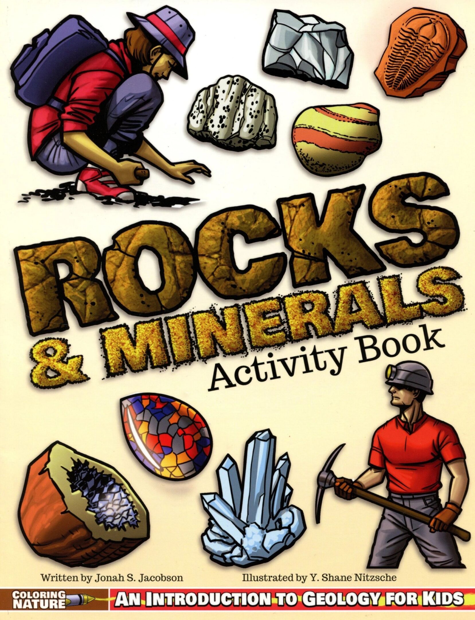 Rocks and Minerals Activity Book for Kids