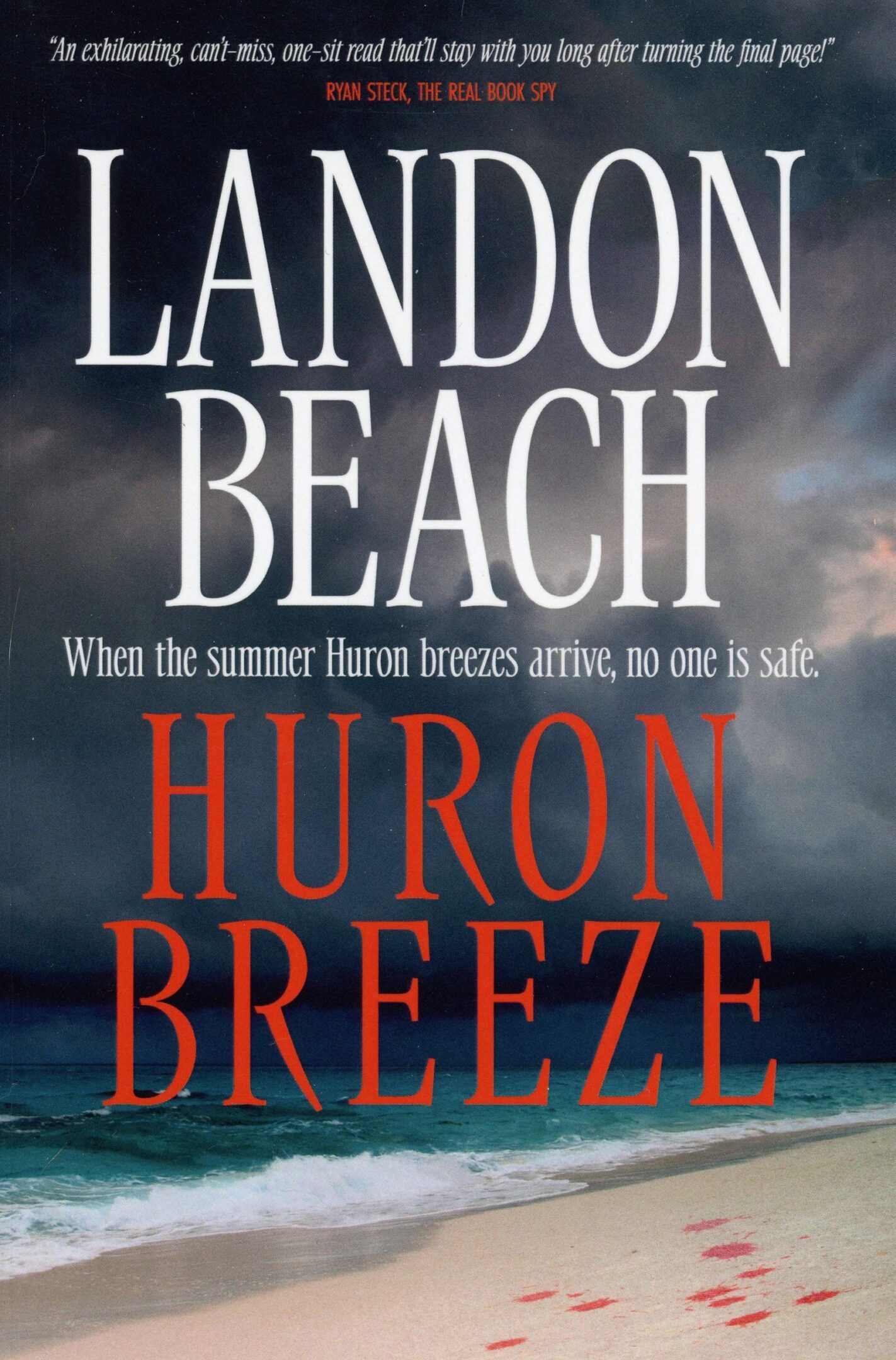 Book cover: "Huron Breeze" by Landon Beach.