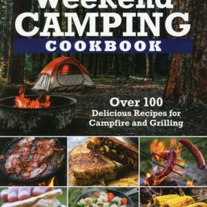 Weekend camping cookbook with outdoor recipes.