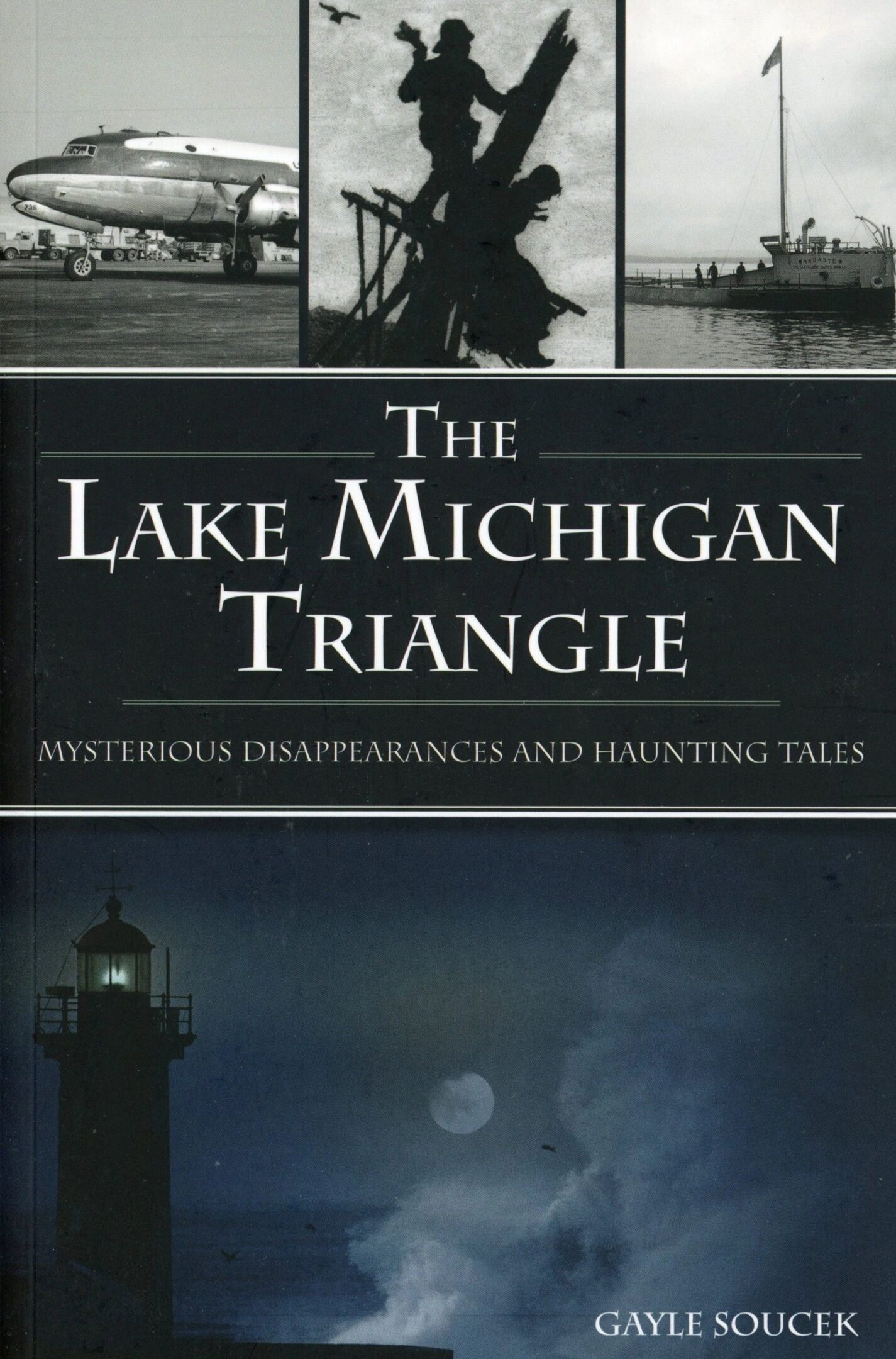 Book cover of "The Lake Michigan Triangle".