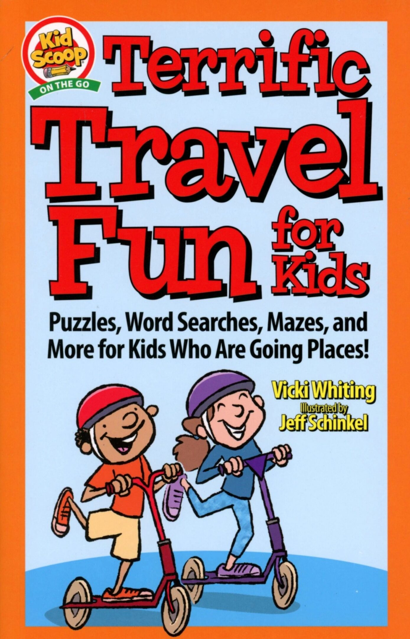 Terrific Travel Fun for Kids book cover.
