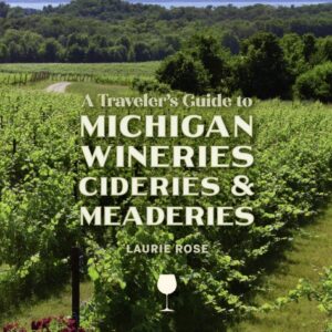 Cover of Michigan wineries travel guidebook.