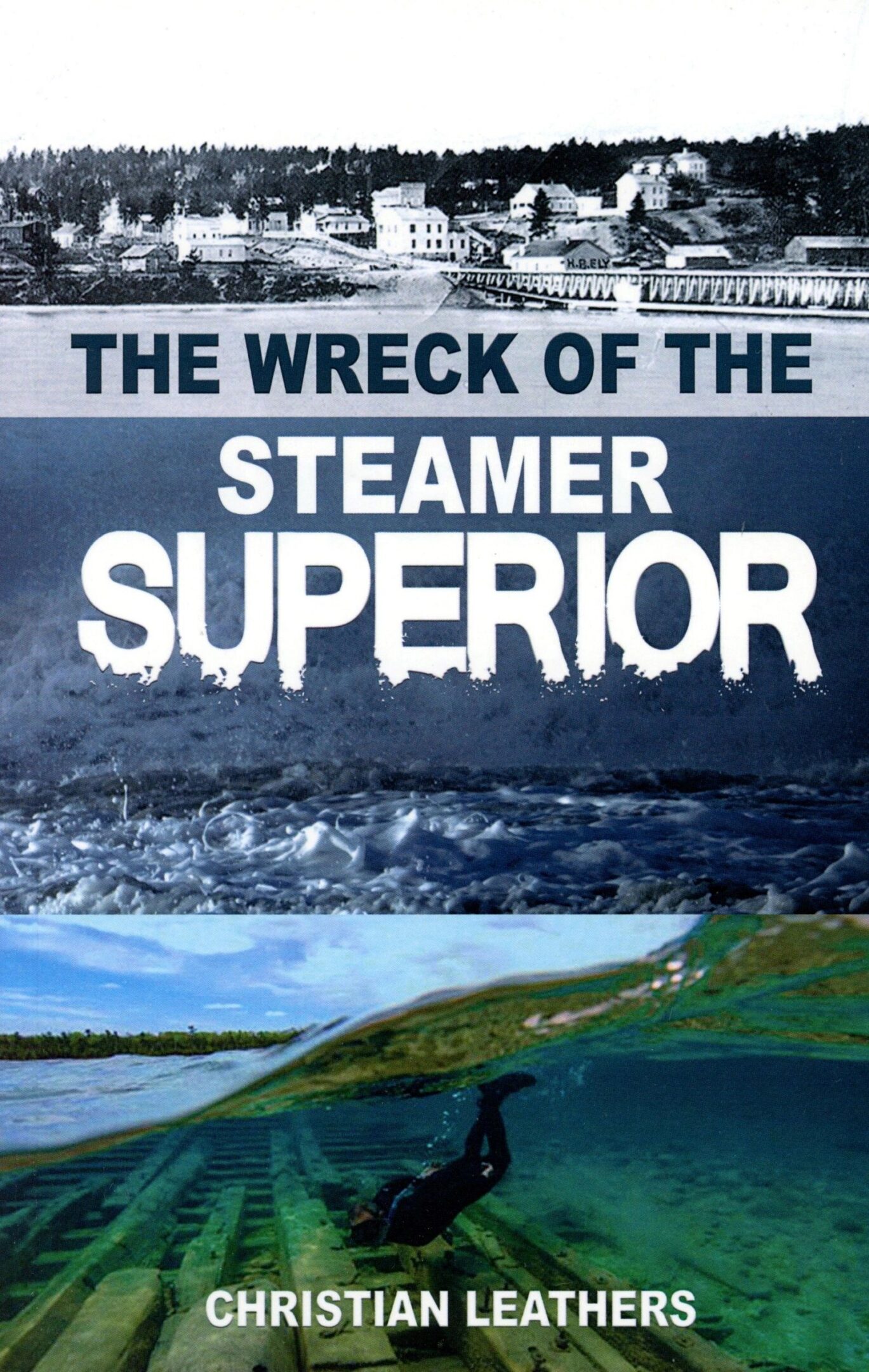 Book cover: The Wreck of the Steamer Superior.