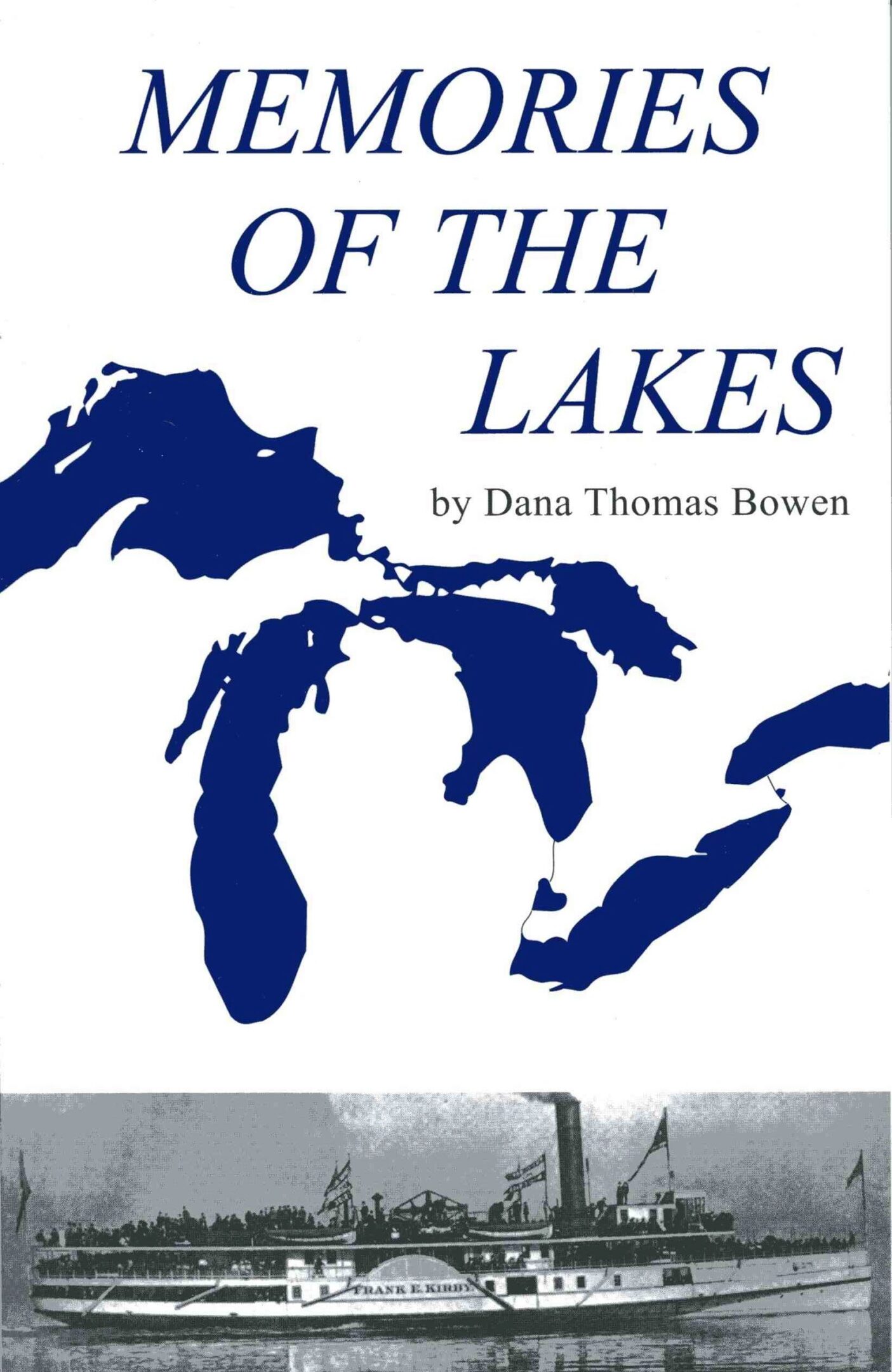 Book cover featuring Great Lakes silhouette.