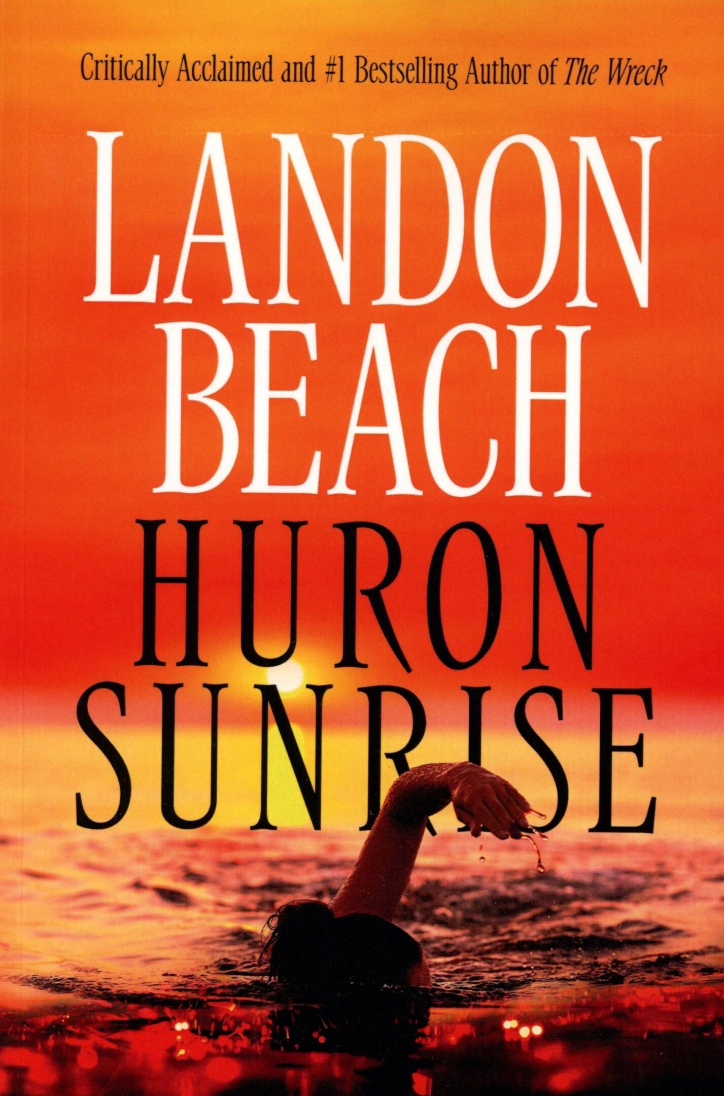 Book cover: "Huron Sunrise" by Landon Beach.