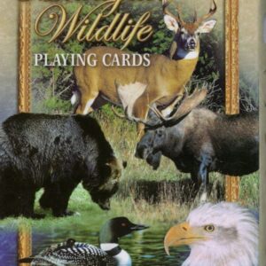Michigan Wildlife Playing Cards with various animals.