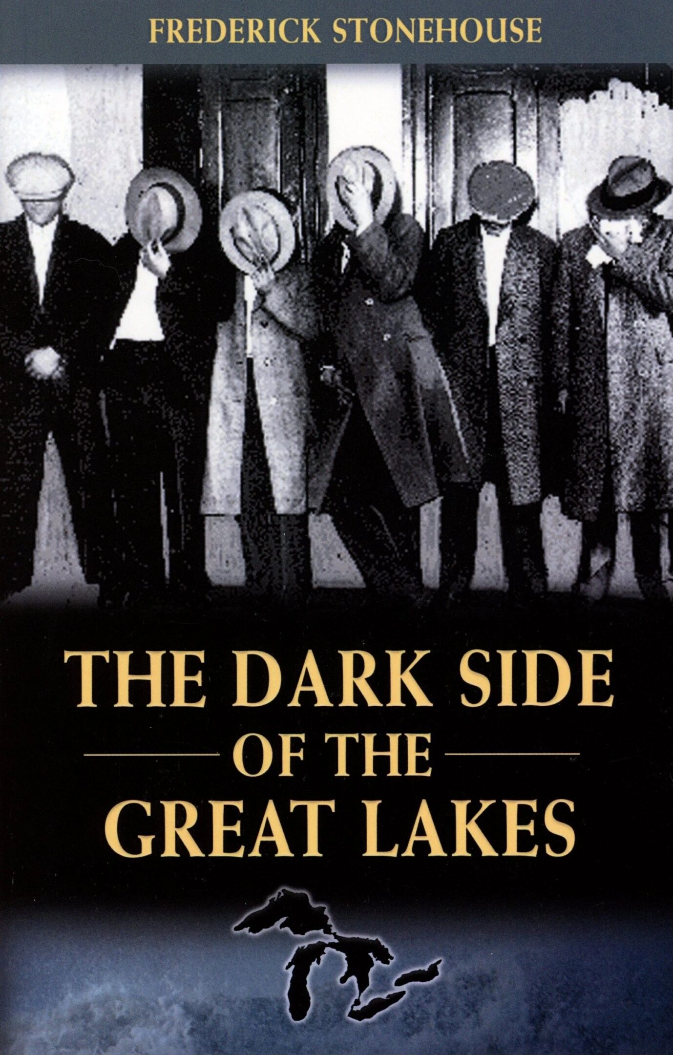 Book cover: "The Dark Side of the Great Lakes".