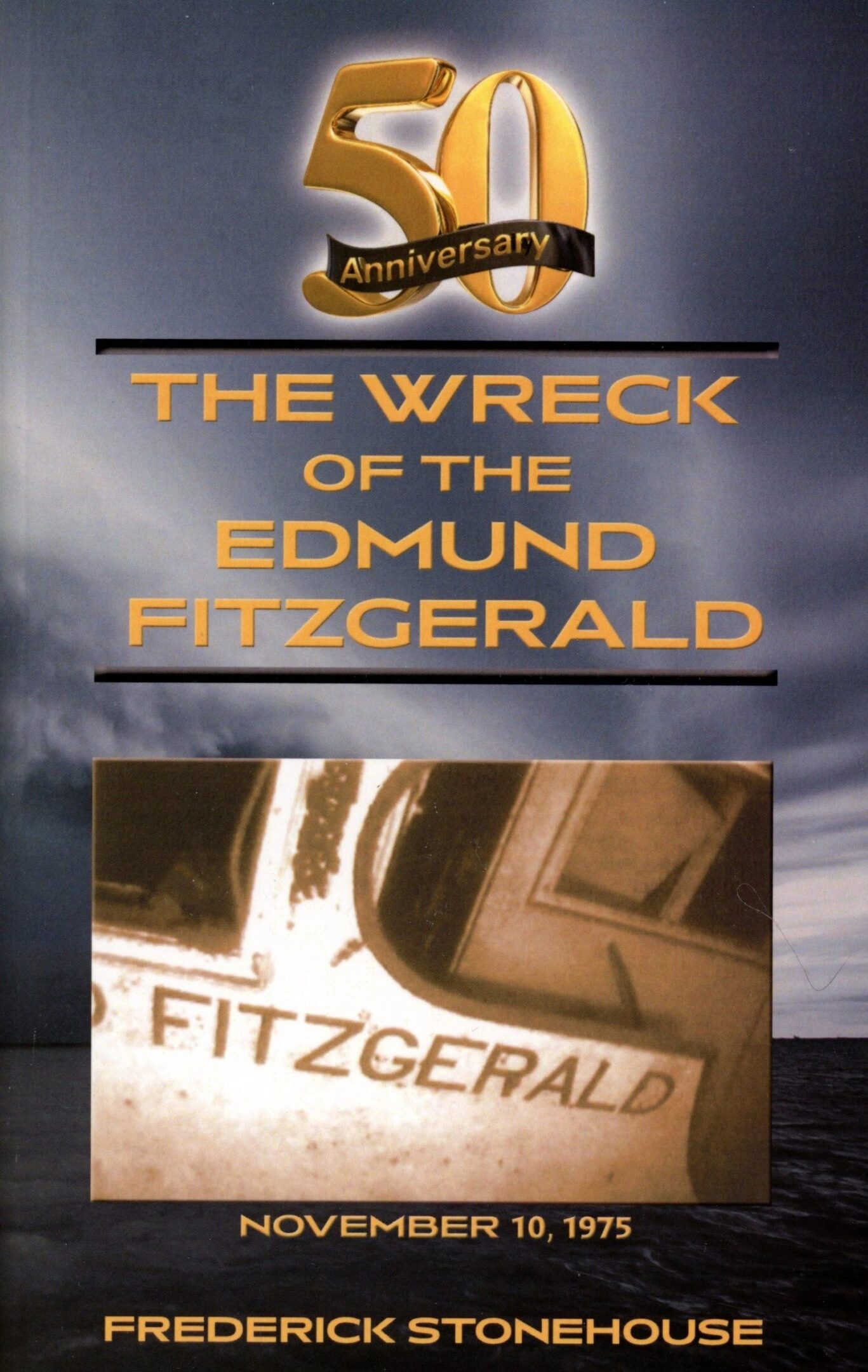 Book cover: "The Wreck of the Edmund Fitzgerald".