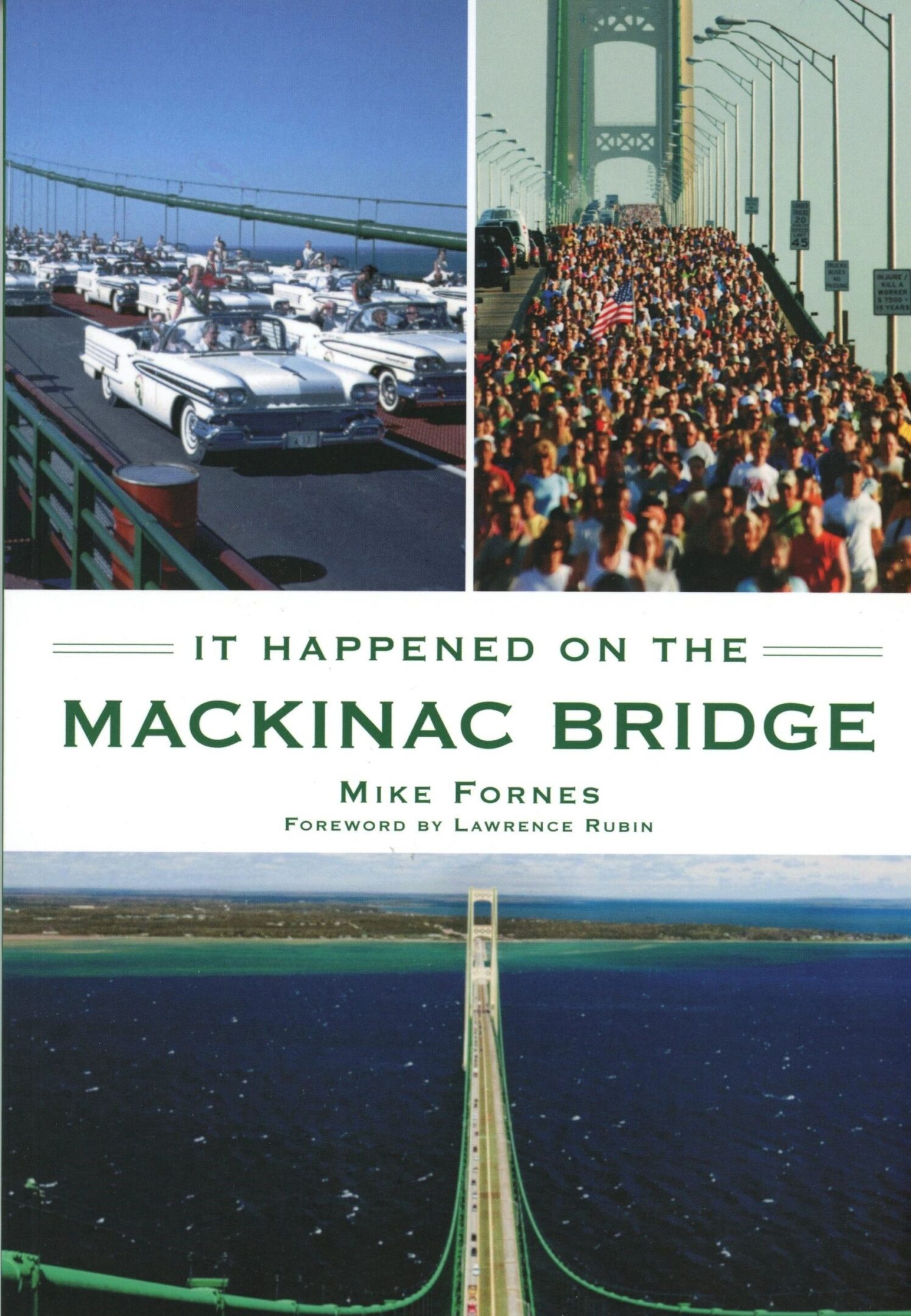 Cover of "It Happened on the Mackinac Bridge".