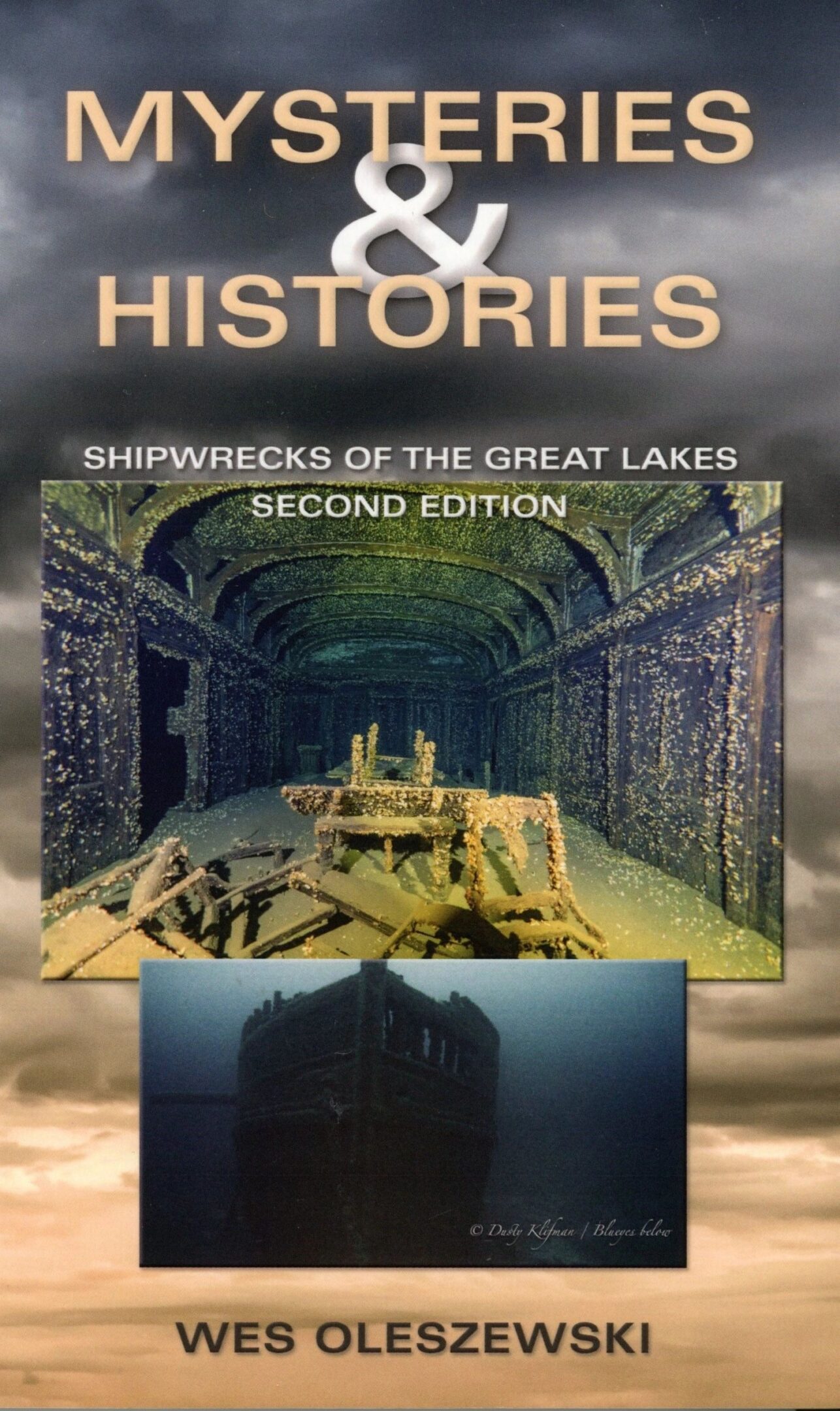 Mysteries & Histories book cover with shipwrecks.