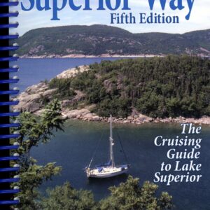 Sailing guidebook cover for Lake Superior.