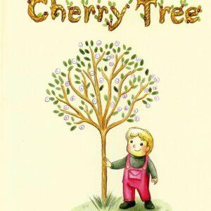 Child with cherry tree illustration on cover.